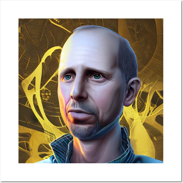 Illustration of Gregg Berhalter Wall Art by cornelliusy